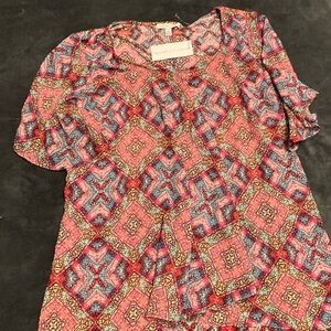 Blouse multicolored